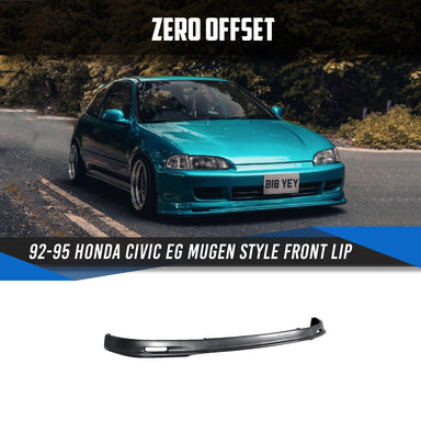 Zero Offset  Mugen Style Front Lip for 92-95 Honda Civic EG - MODE Auto Concepts