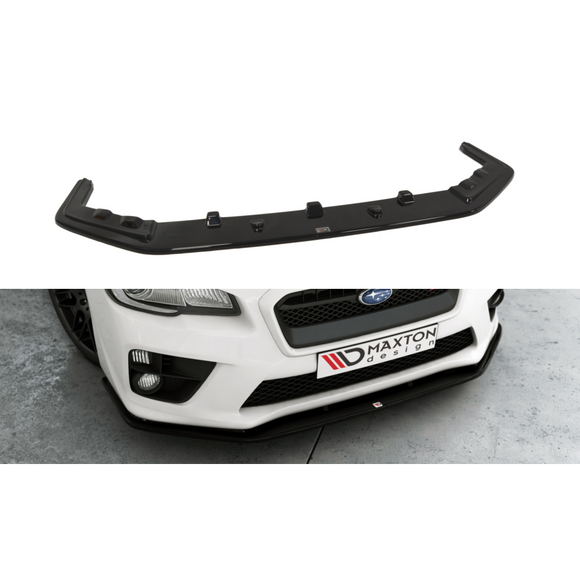 Maxton Design Front Splitter V2 2015-2019 Subaru Wrx Sti - MODE Auto Concepts