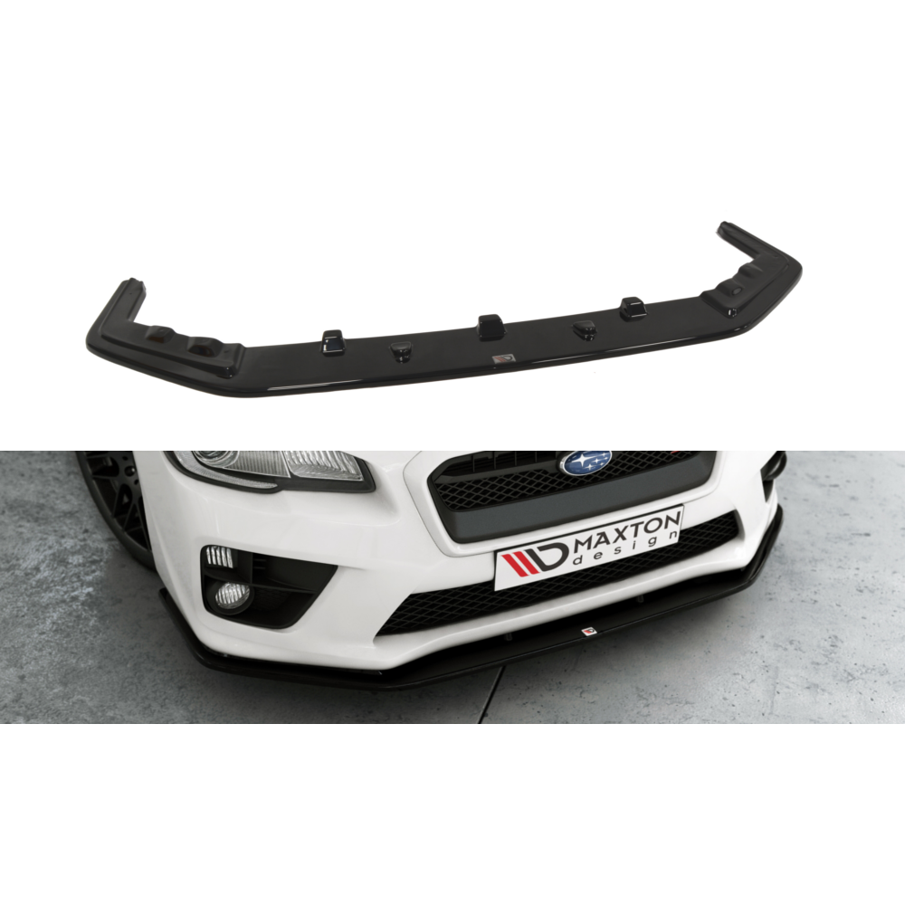 Maxton Design Front Splitter V2 2015-2019 Subaru Wrx Sti - MODE Auto Concepts