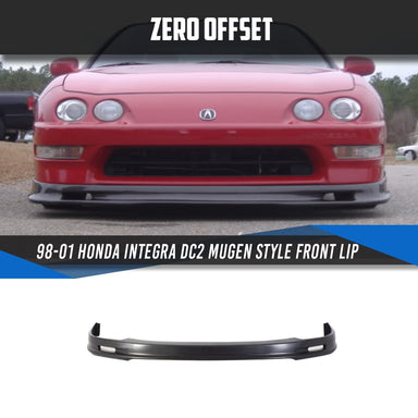 Zero Offset  Mugen Style Front Lip (AUDM) for 98-01 Honda Integra DC2 - MODE Auto Concepts