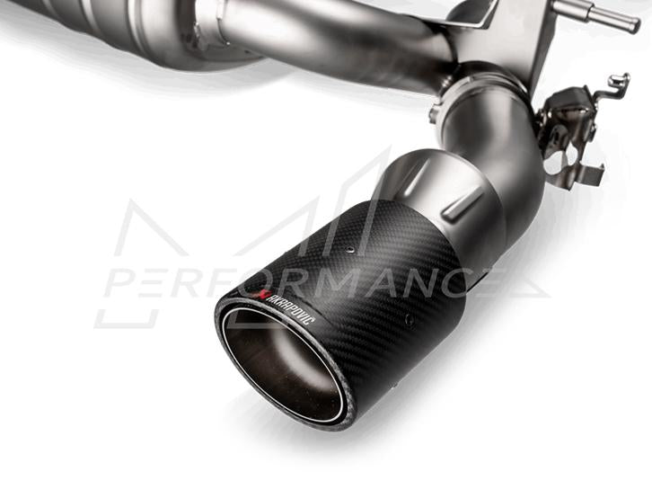 Akrapovic BMW F30 F31 F32 F33 Slip-On Line Titanium Exhaust System OPF GPF (340i & 440i) - MODE Auto Concepts