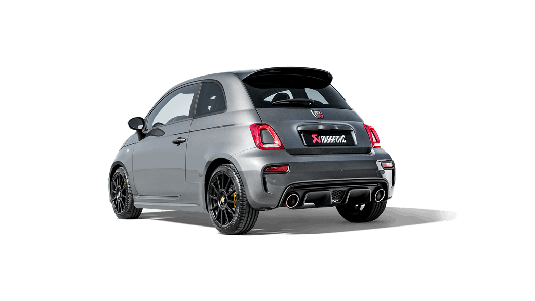 Akrapovic Abarth Stainless Steel Slip-On Exhaust System (Inc. 595, 595 C, Pista & Turismo) - MODE Auto Concepts