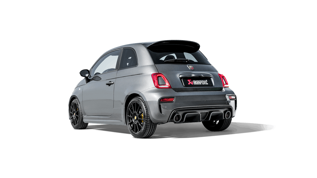 Akrapovic Abarth Stainless Steel Slip-On Exhaust System (Inc. 595, 595 C, Pista & Turismo) - MODE Auto Concepts