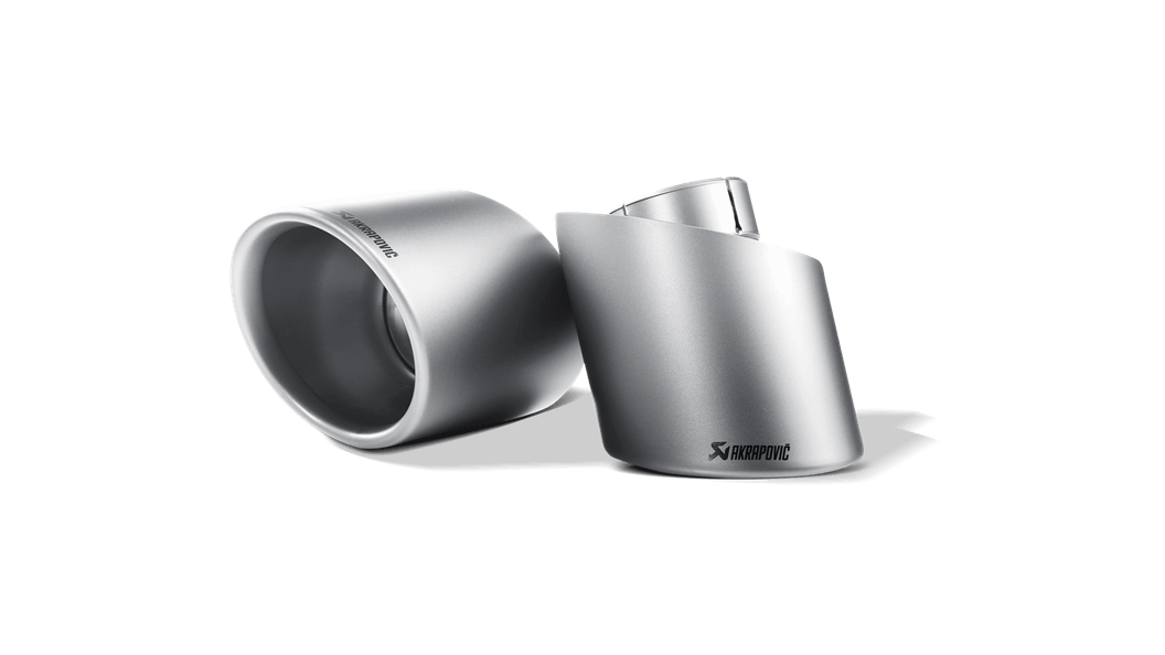 Akrapovic Abarth Titanium Tail pipe set (500 & 500C) - MODE Auto Concepts