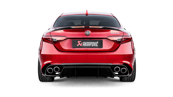 Akrapovic Alfa Romeo Giulia Quadrofoglio Evolution Line Titanium Exhaust System - MODE Auto Concepts