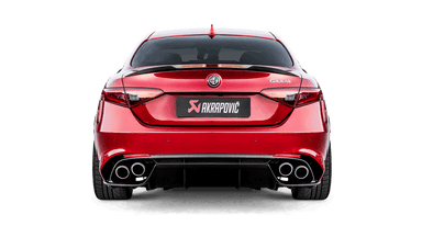 Akrapovic Alfa Romeo Giulia Quadrofoglio Evolution Line Titanium Exhaust System - MODE Auto Concepts