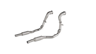Akrapovic Audi 4M RS Q8 Stainless Steel Downpipe & Link Pipe - MODE Auto Concepts
