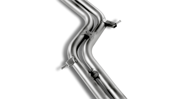 Akrapovic Audi 8T S5 Coupe Stainless Steel Link Pipe - MODE Auto Concepts