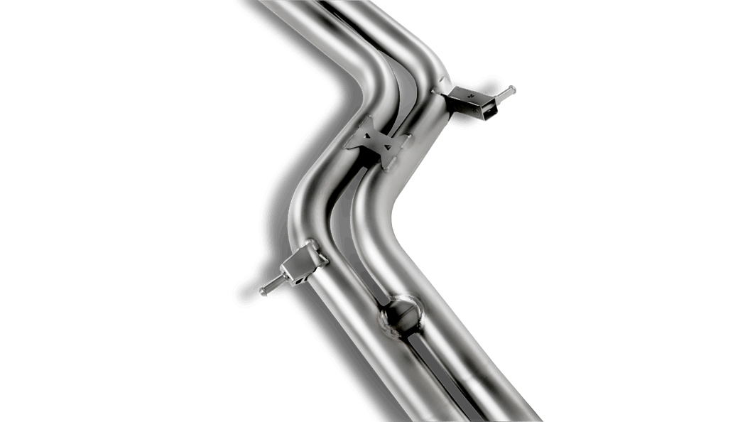 Akrapovic Audi 8T S5 Coupe Stainless Steel Link Pipe - MODE Auto Concepts