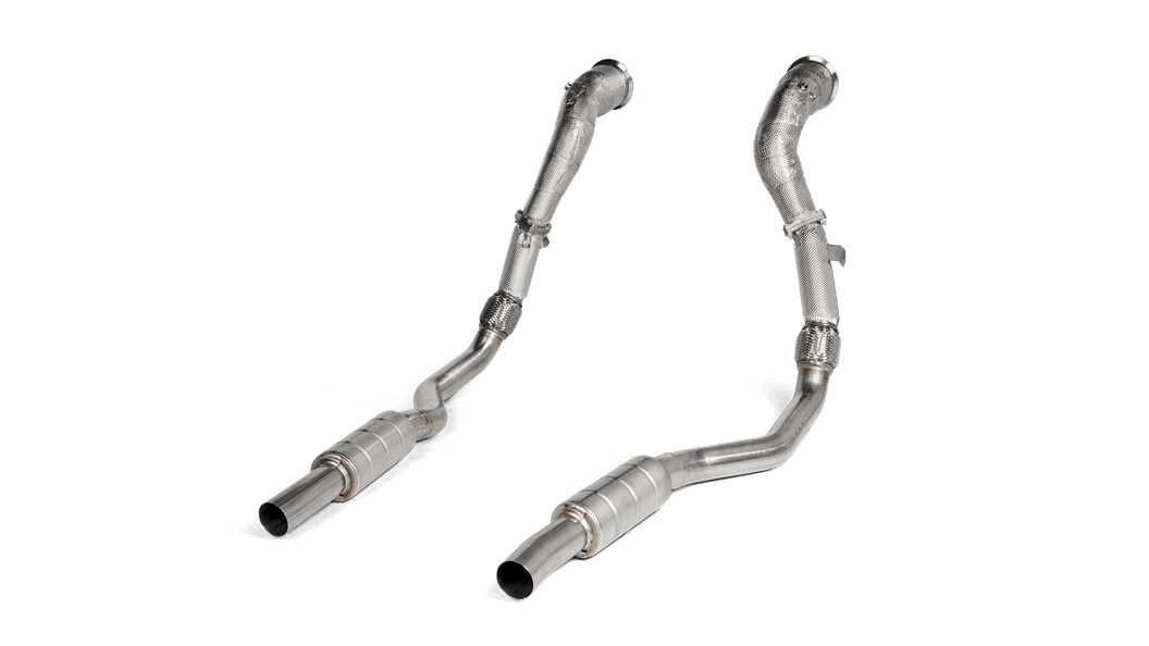 Akrapovic Audi C8 Stainless Steel Downpipe & Link Pipe (RS 6 Avant & RS 7 Sportback) - MODE Auto Concepts