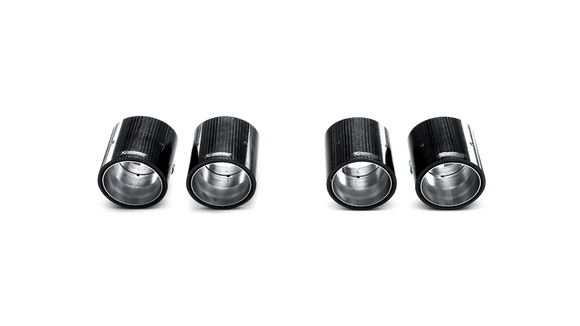 Akrapovic BMW E90 E92 E93 M3 Carbon Tail Pipe Set - MODE Auto Concepts