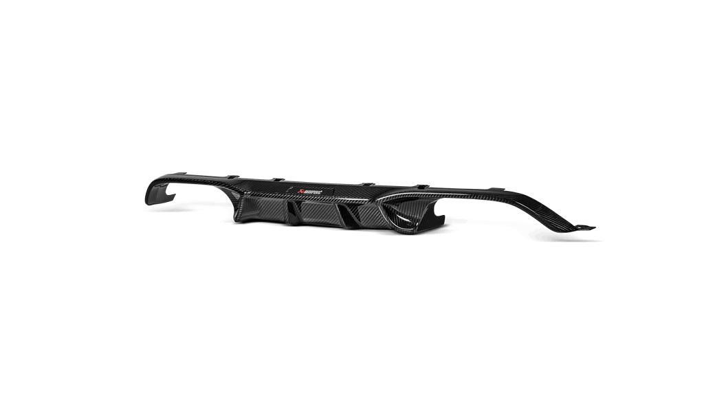 Akrapovic BMW F80 F82 F83 High Gloss Rear Carbon Fiber Diffuser (M3 & M4) - MODE Auto Concepts