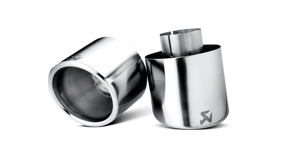 Akrapovic MINI R56 R57 R58 R59 Tail Pipe Set (Cooper S, Cooper S Coupe, Cooper S Roadster & JCW) - MODE Auto Concepts