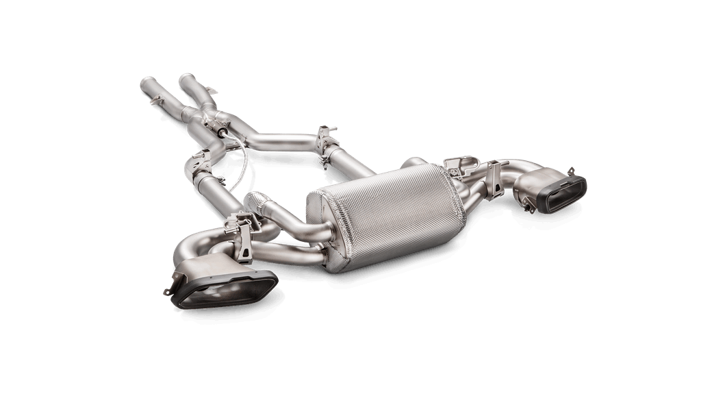 Akrapovic Mercedes-AMG C190 R190 GT Evolution Line Titanium Exhaust Kit (Inc. GT Coupe, GT S Coupe, GT Roadster & GT C Roadster) - MODE Auto Concepts