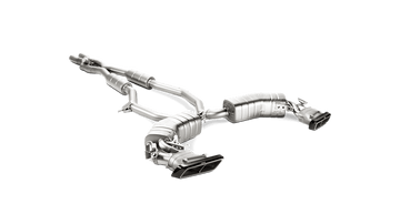 Akrapovic Mercedes-Benz C217 S 63 AMG Coupe Evolution Line Titanium Link Pipe Set - MODE Auto Concepts