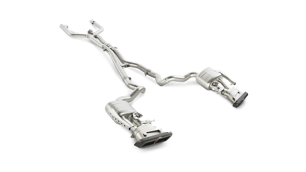Akrapovic Mercedes-Benz C205 S205 W205 Titanium Evolution Link Pipe Set (C63 AMG & C63 S AMG) - MODE Auto Concepts