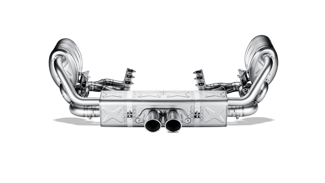 Akrapovič Porsche 3.6 997 911 Slip-On Line Titanium Exhaust System (911 GT3 & GT3 RS) - MODE Auto Concepts