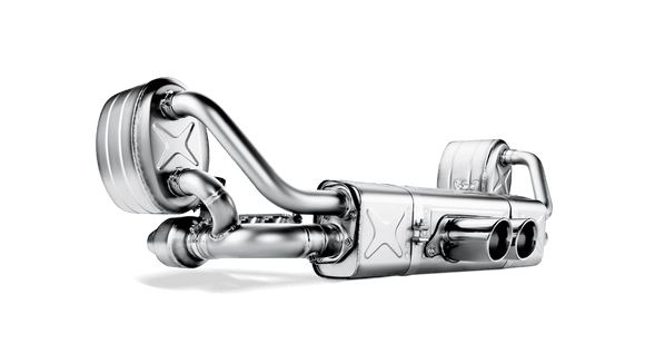 Akrapovič Porsche 3.6 997 911 Slip-On Line Titanium Exhaust System (911 GT3 & GT3 RS) - MODE Auto Concepts
