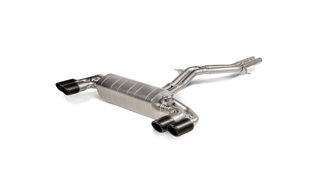 Akrapovič Porsche 536 Cayenne S Slip-On Line Titanium Exhaust System (Cayenne S & Cayenne S Coupe) - MODE Auto Concepts