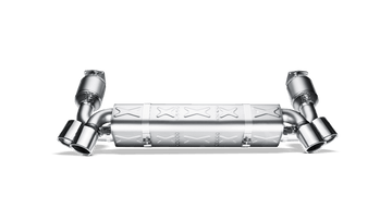 Akrapovič Porsche 997 911 Turbo Slip-On Line Titanium Exhaust System With 100 cpsi Cats - MODE Auto Concepts