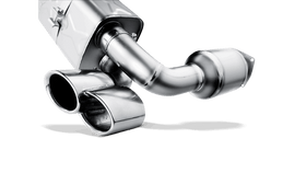 Akrapovič Porsche 997 911 Turbo Slip-On Line Titanium Exhaust System With 100 cpsi Cats - MODE Auto Concepts