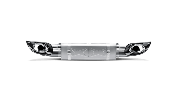 Akrapovič Porsche 997 FL 911 Turbo Slip-On Line Titanium Exhaust (911 Turbo & 911 Turbo S) - MODE Auto Concepts