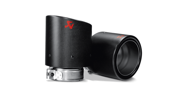 Akrapovic VW MK6 Golf Carbon Tail Pipe Set (Golf TSI, Golf GTD & Golf GTI) - MODE Auto Concepts