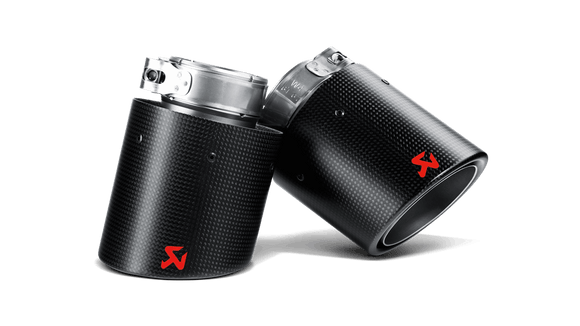 Akrapovic VW MK6 Golf Carbon Tail Pipe Set (Golf TSI, Golf GTD & Golf GTI) - MODE Auto Concepts