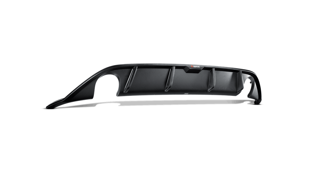 Akrapovic VW MK7 Golf GTI Rear Carbon Fibre Diffuser - MODE Auto Concepts