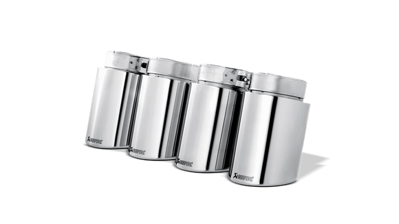 Akrapovic BMW F10 F12 Carbon/Titanium Tail pipe set (M5 & M6) - MLPerformance UK