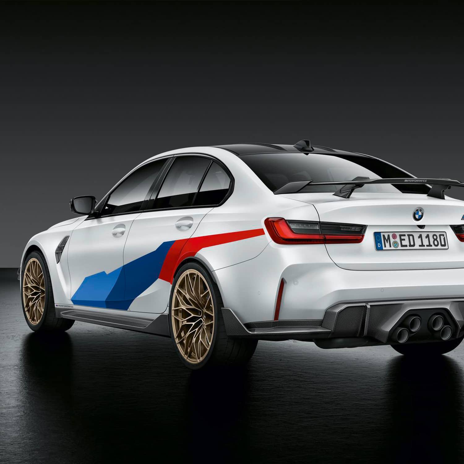 Genuine BMW M Performance Carbon Fibre Rear Winglets for BMW M3 G80 - MODE Auto Concepts