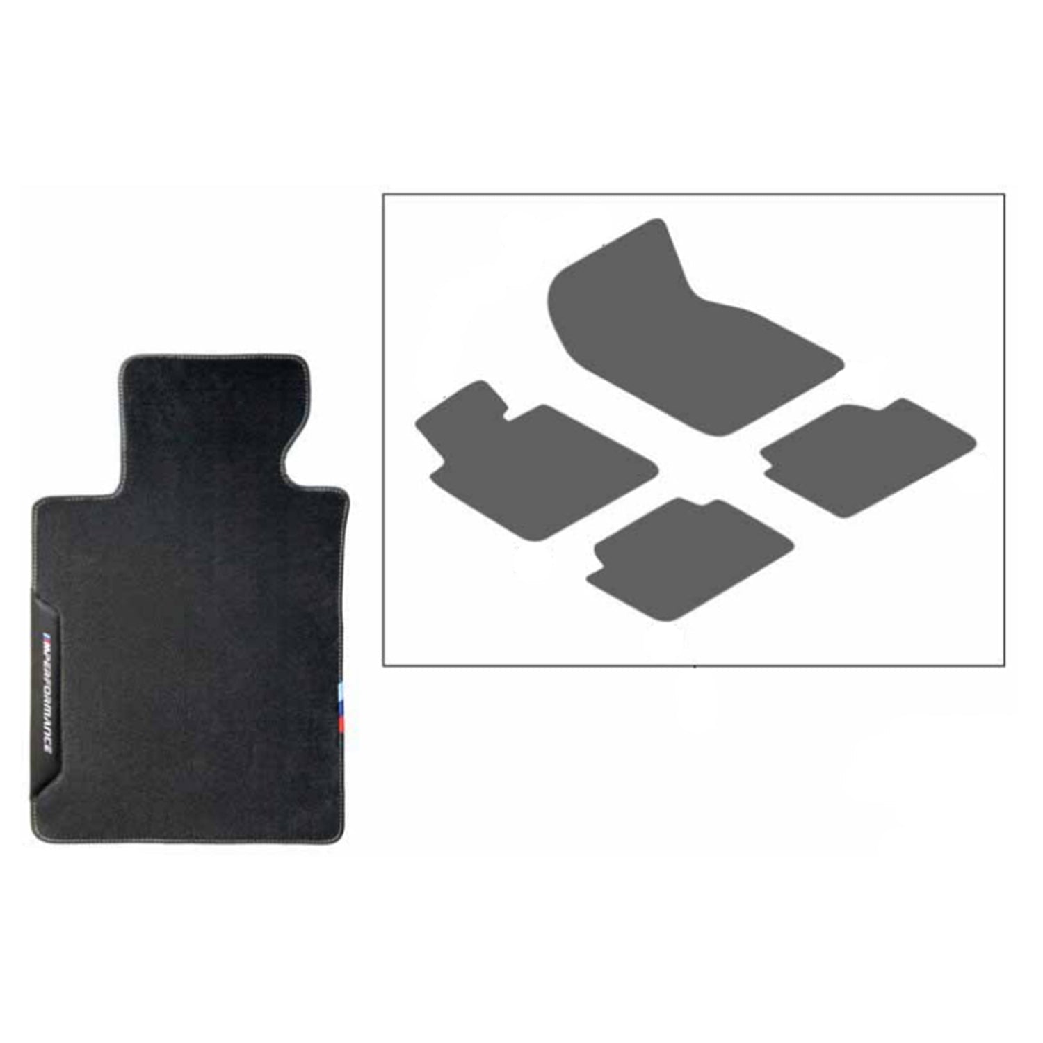 Genuine BMW M Performance Floor Mats for BMW 2 Series M240i G42 | MODE ...