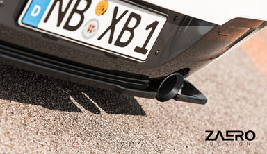 Zaero Designs  EVO-1 Rear Diffuser & Rear Splitters for BMW 1 Series F20 (Pre LCI) 12-15 - MODE Auto Concepts