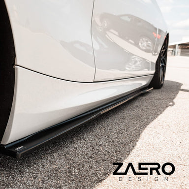 Zaero Designs  EVO-1 Side Splitter for BMW 1 Series F20 (Pre LCI) 12-15 - MODE Auto Concepts