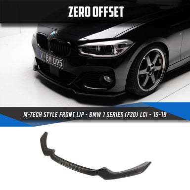 Zero Offset  M-Tech Style Front Lip (Carbon Fibre) for BMW F20 LCi - 2015-19 - MODE Auto Concepts