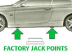 BMW / MINI Floor Jack Pad Adapter - MODE Auto Concepts