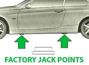 BMW / MINI Floor Jack Pad Adapter - MODE Auto Concepts