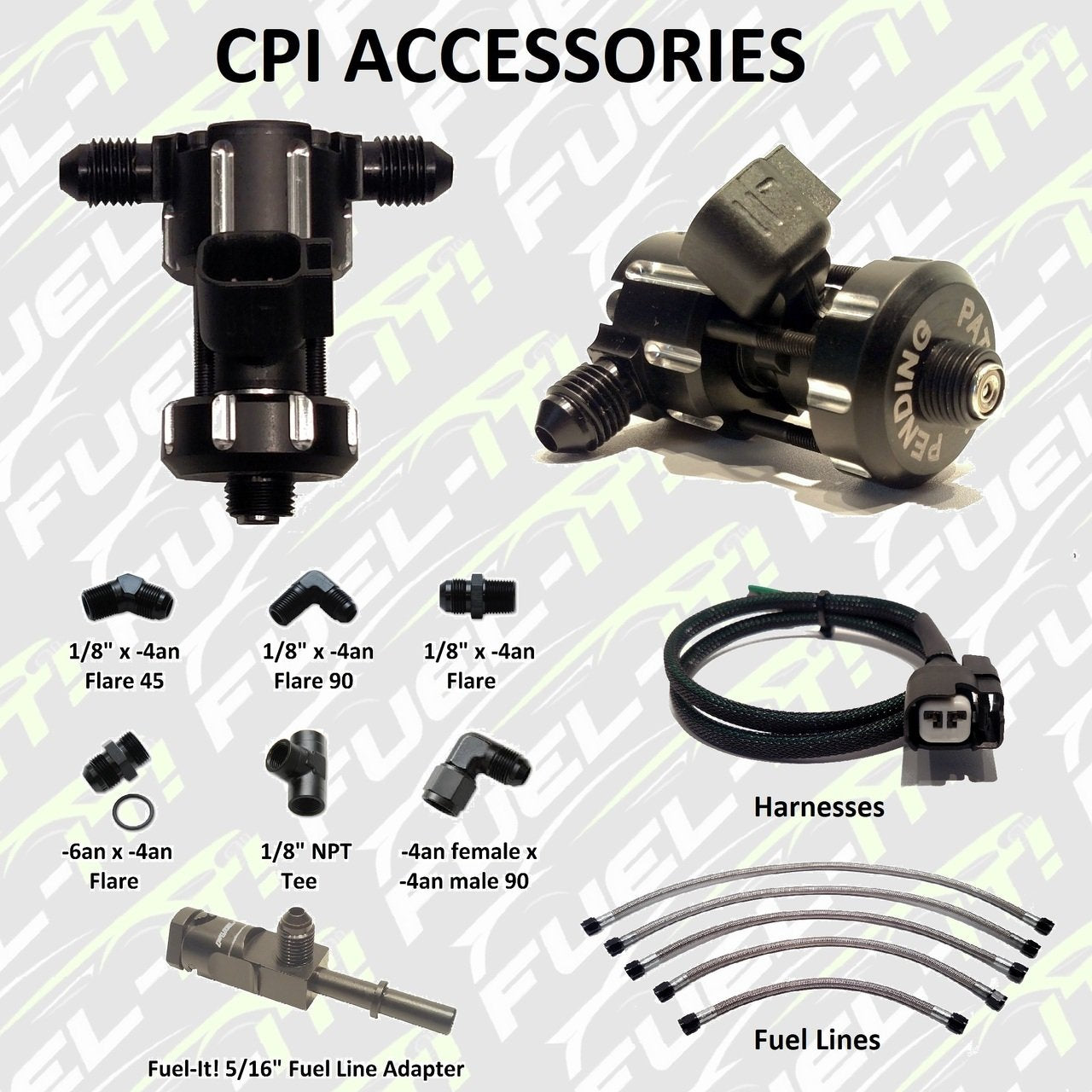 Fuel-it Charge Pipe Injector (CPI) Installation Accessories - MODE Auto Concepts