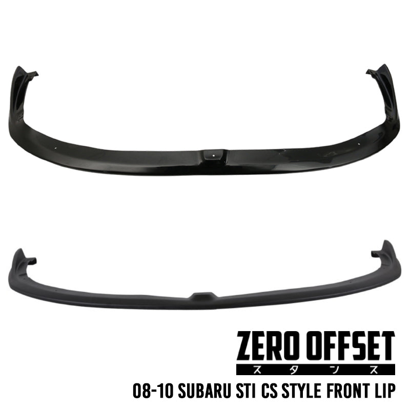 Zero Offset  CS Style Front Lip for 08-10 Subaru WRX/STI (Pre-Facelift) - MODE Auto Concepts