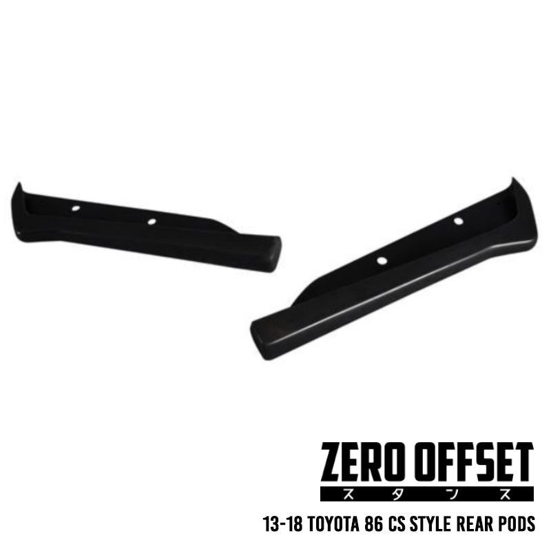 Zero Offset  CS Style Rear Pods  for 12-21 Toyota 86 (ZN6)/Subaru BRZ (ZC6) - MODE Auto Concepts