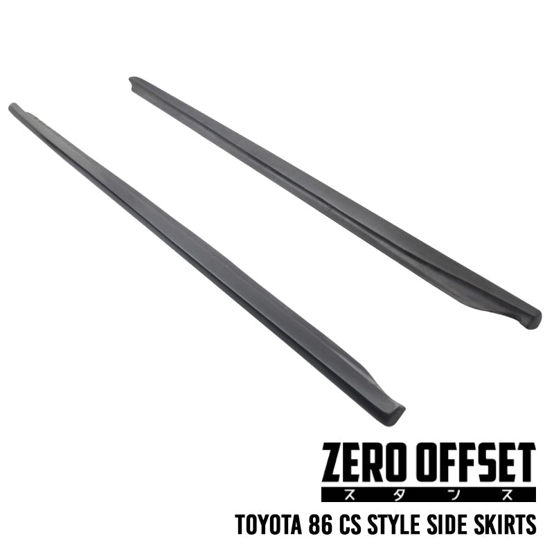 Zero Offset  CS Style Side Skirts  for 12-21 Toyota 86 (ZN6)/Subaru BRZ (ZC6) - MODE Auto Concepts