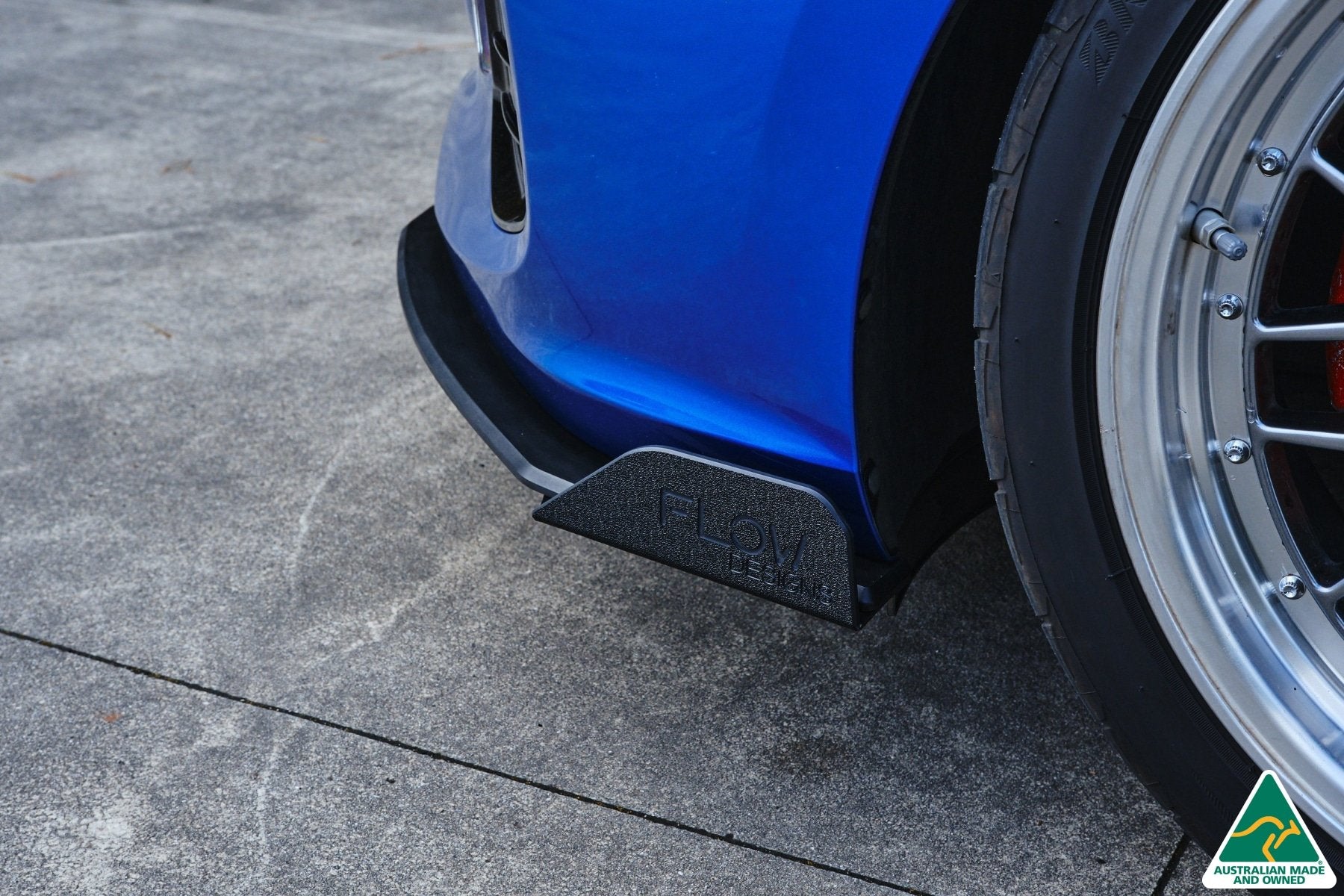 i30 SR Hatch (2017-2018) Front Lip Splitter & Mounting Brace - MODE Auto Concepts