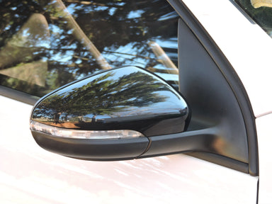 Zero Offset  Gloss Black Mirror Caps for Volkswagen Golf (MK6) - 2009-14 - MODE Auto Concepts