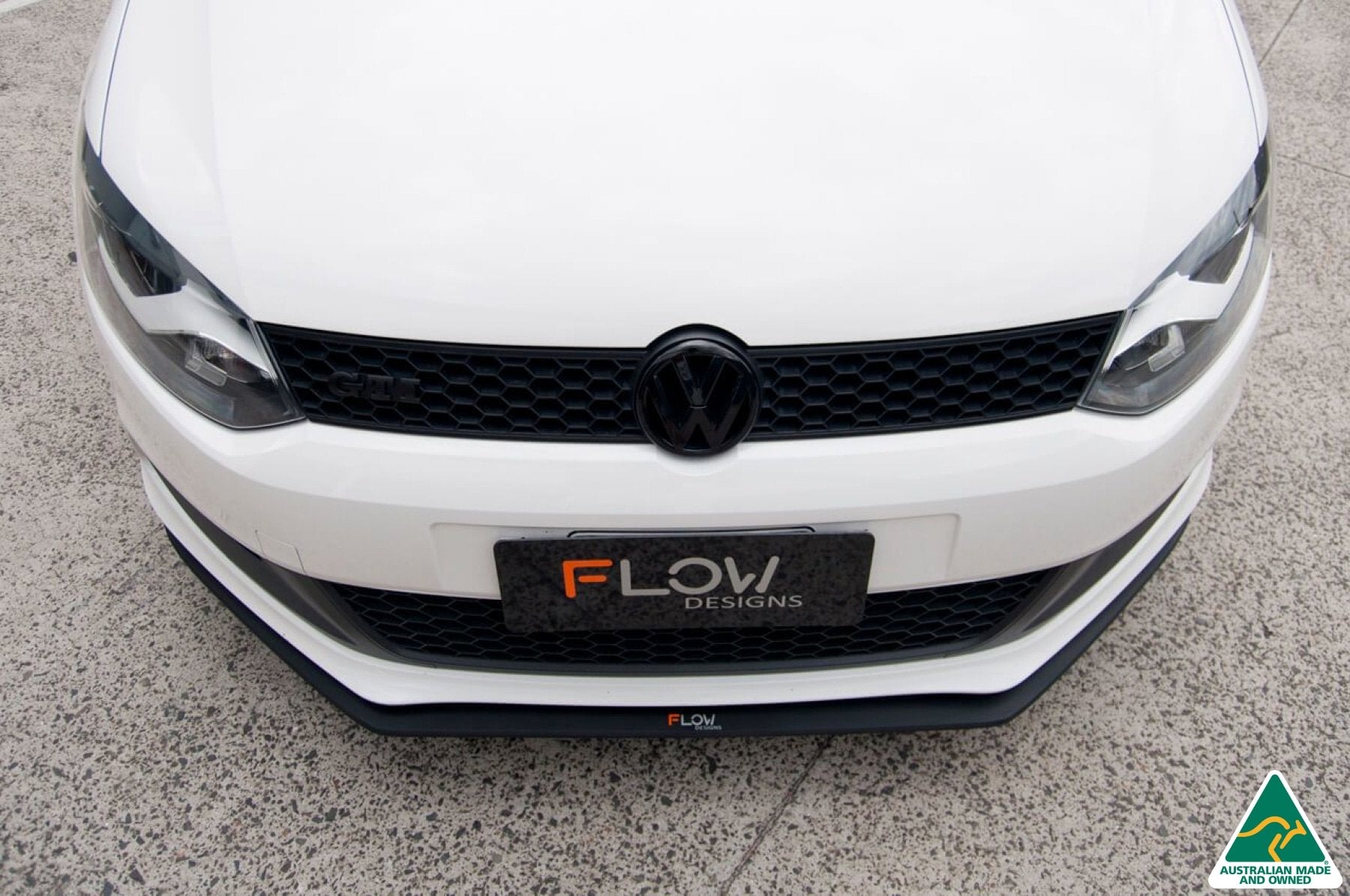 VW Polo 6R MXT ABS Styling Frontsplitter