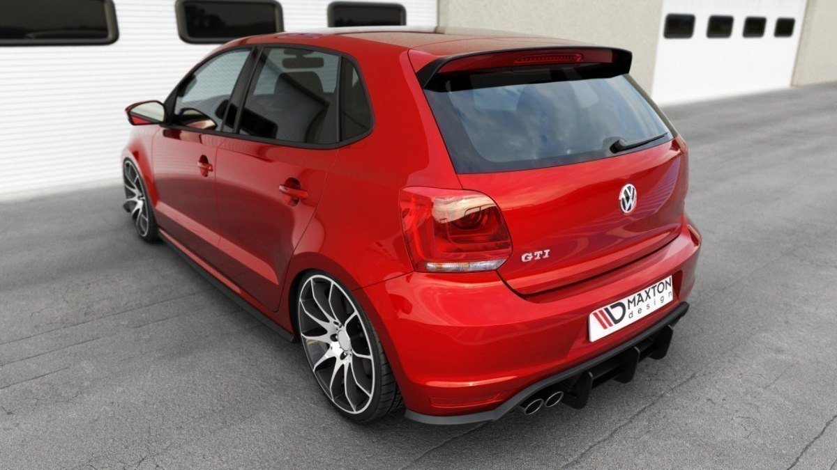 R line Look Side skirts for Volkswagen Polo 5 (6R/6C) 
