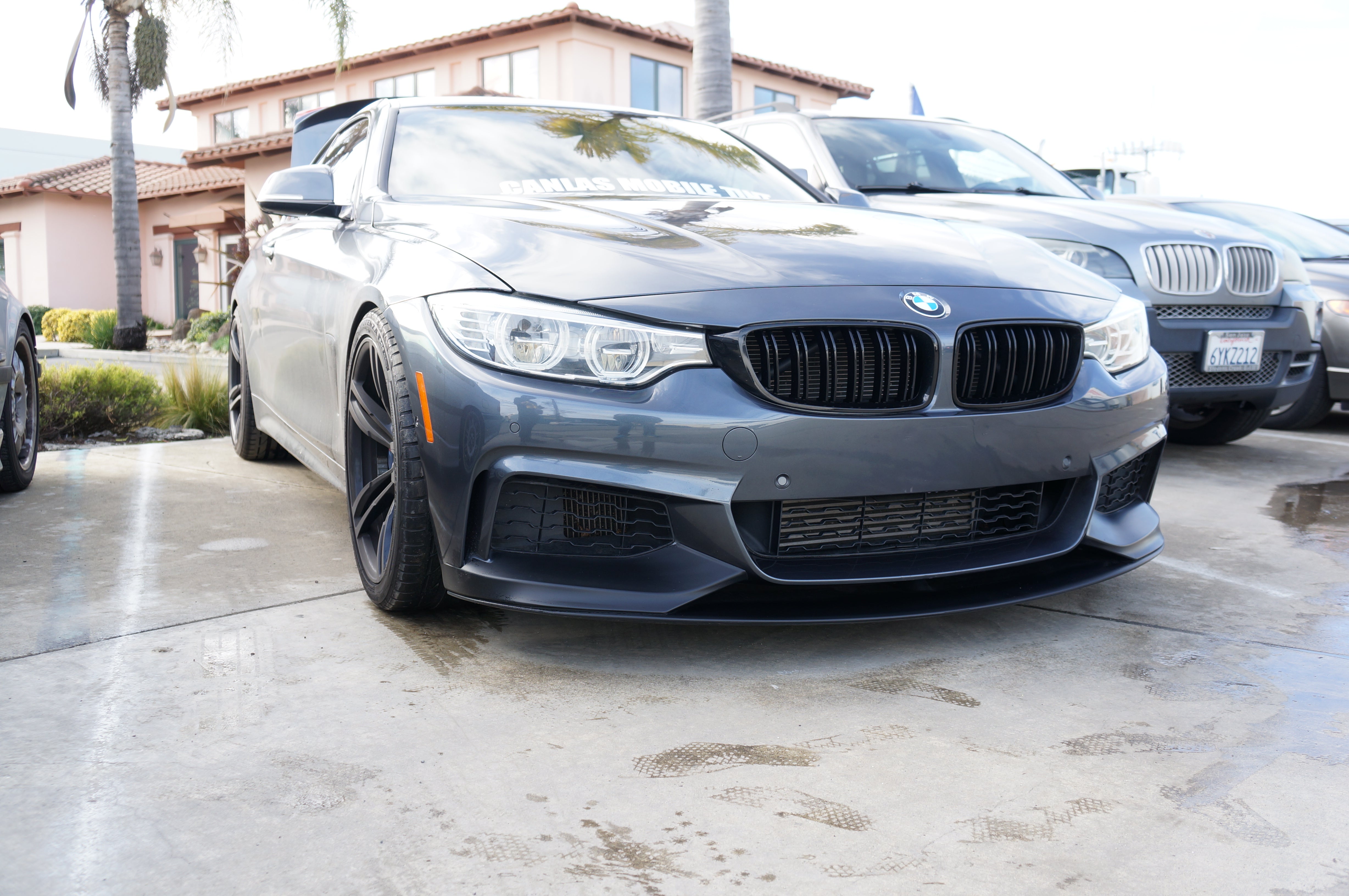 Zero Offset  M Performance Style Front Lip for BMW 4 Series (F32) 13-18 - MODE Auto Concepts