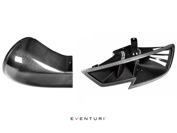 Eventuri Audi Gen 2 8V.5 RS3 Carbon Headlamp Duct for Stage 3 intake only - MODE Auto Concepts