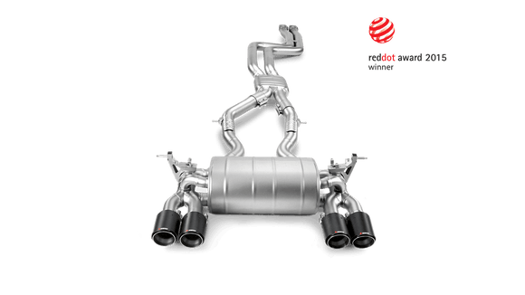 Akrapovic BMW F80 M3 & F82 M4 Evolution Titanium Link Pipe Set - MODE Auto Concepts