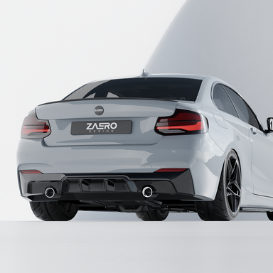Zaero Designs  EVO-1 Diffuser for BMW 2 Series F22/23 14-20 - MODE Auto Concepts