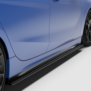 Zaero Designs  EVO-1 Side Splitter for BMW 1 Series F40 (Pre-LCI) 20+ - MODE Auto Concepts
